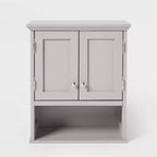 Pensile da muro in legno grigio