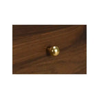 Comodino con 2 cassetti Welsley, noce