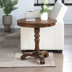 Tavolino da salotto rettangolare con piano in MDF color marrone, altezza 25,5 pollici, 1 pezzo