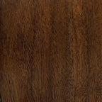 Tavolino da salotto rettangolare con piano in MDF color marrone, altezza 25,5 pollici, 1 pezzo