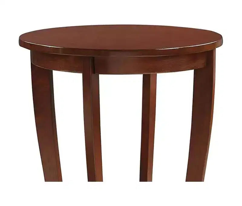 Tavolino Belmont Mid-Century Modern con ripiano a più livelli e design elegante per lampade, libri e accessori