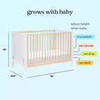 Culla convertibile 4-in-1 Marisol
