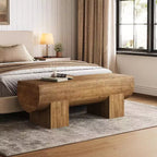 Panca contenitore imbottita, similpelle, trapuntata, 110 x 40 x 45 cm (L x P x A)