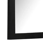 Specchio comò Royal Hampton da 41 pollici, moderno ed elegante, nero con dettagli in acrilico dorato