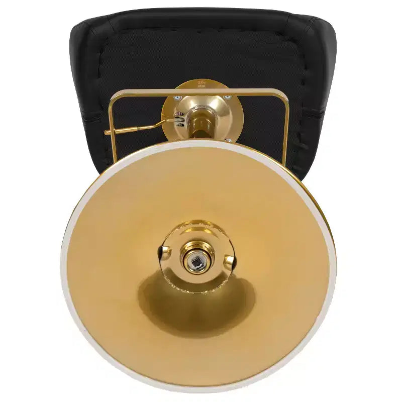 Sgabello da bar moderno, vinile, regolazione pneumatica dell'altezza, 53,34 cm L x 52,07 cm P x 85,09-106,68 cm H