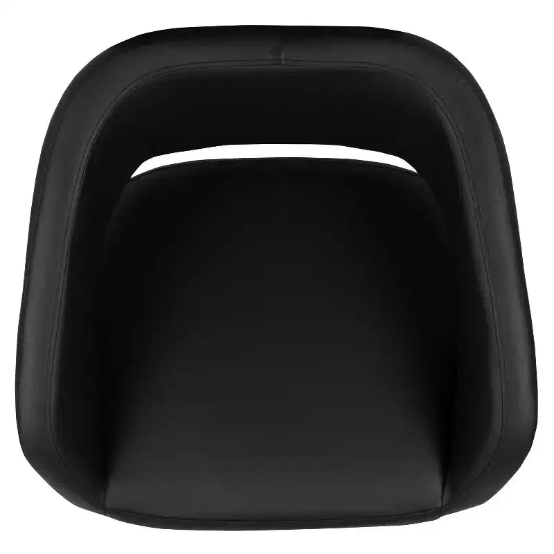 Sgabello da bar moderno, vinile, regolazione pneumatica dell'altezza, 53,34 cm L x 52,07 cm P x 85,09-106,68 cm H