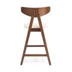 Set di 2 sgabelli da bar Stocker imbottiti altezza bancone